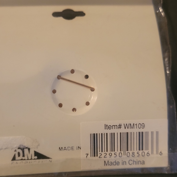 Retro 80's/90's Western Mates Rhinestone Cowboy Hat Pin - Picture 4 of 4